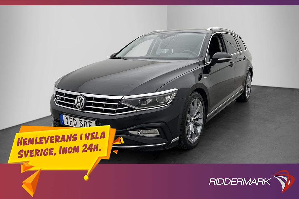 Volkswagen Passat TDI 4M R-Line Cockpit Värm Kamera MOMS