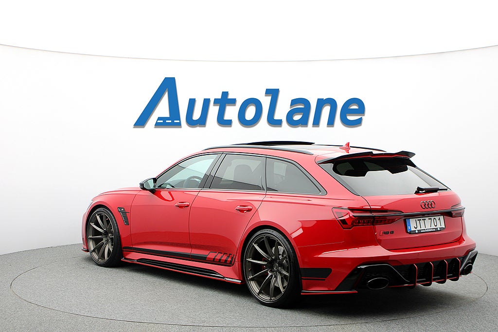 Audi RS6 B&O, Panorama, HUD, BC-Forged 22" 900hk+  *Se Spec*