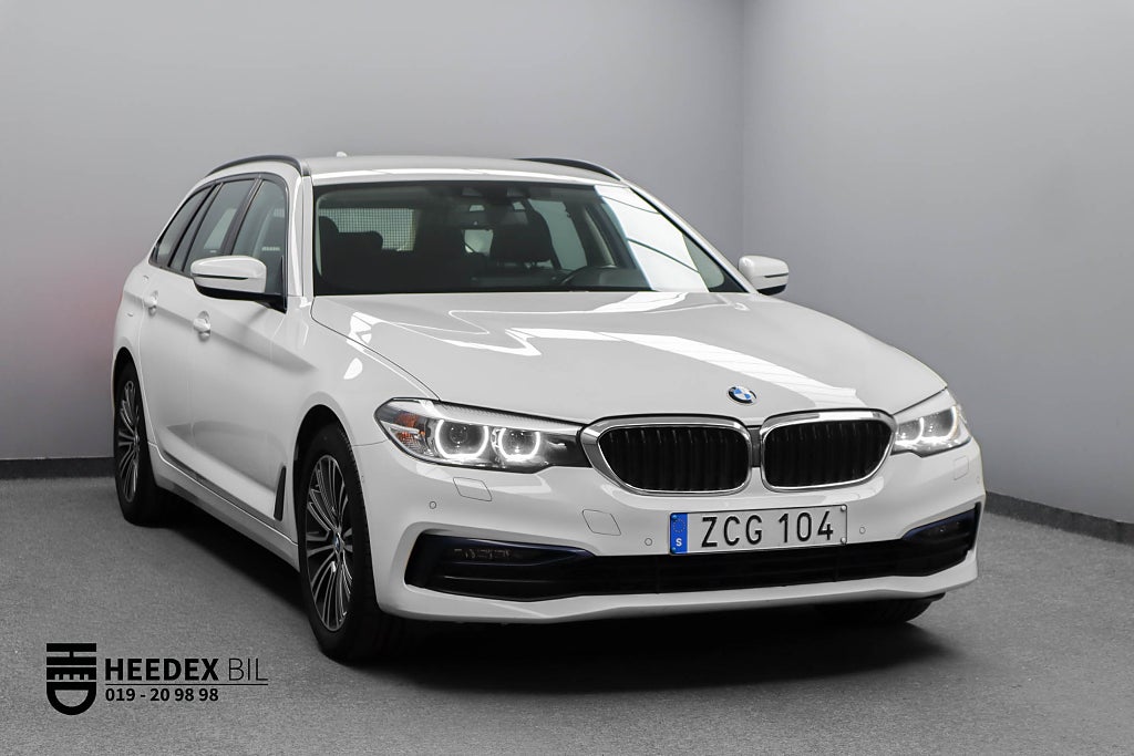 BMW 520d Steptronic 190hk Sport line Display Key Kamera Drag GPS