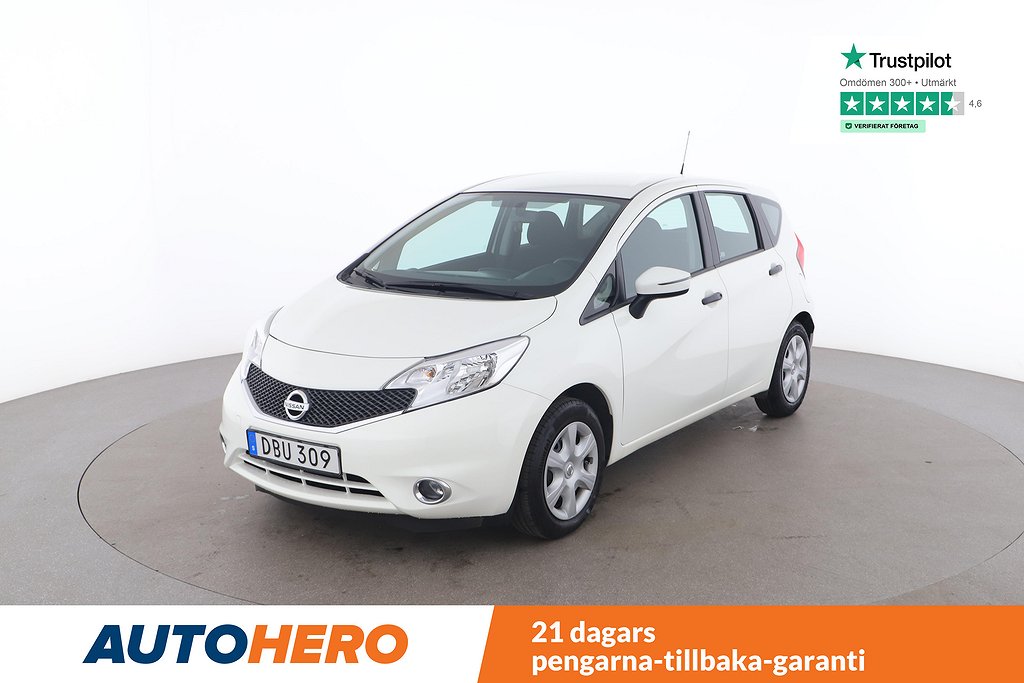 Nissan Note 1.2 / 80hk, låg skatt, 2 ägare