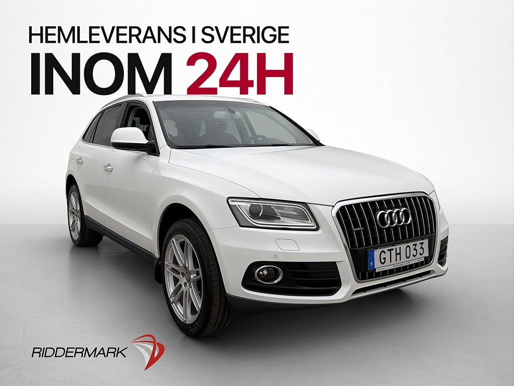 Audi Q5 2.0 TDI Q Design Halvskinn Sportstolar P-Sensor Drag
