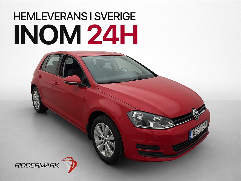 Volkswagen Golf 1.2 TSI 110hk Base Adaptiv-Fart Dragkrok