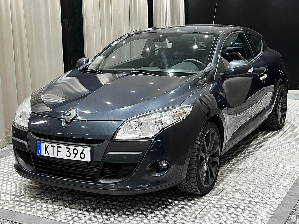 Renault Mégane Coupé 2.0 180hk Fullservad Keyless P-Sensorer