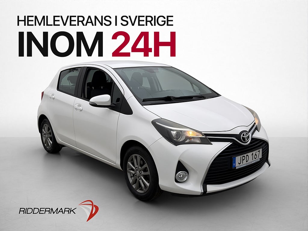 Toyota Yaris 1.33 99hk Active Kamera Farthållare Bluetooth
