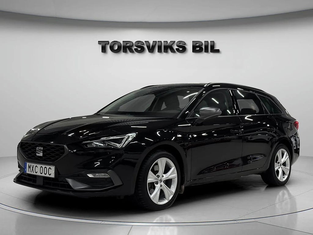 Seat Leon ST León Sportstourer e-Hybrid FR, S&V hjul, Fullservad, Garanti - miniatyr 2