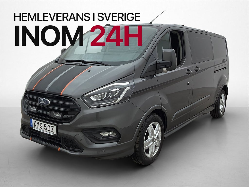 Ford transit-custom CrewVan Sport Värm Drag CARPLAY Moms