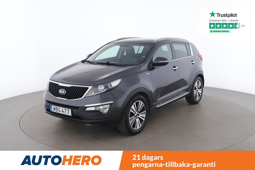 Kia Sportage 2.0 CRDi AWD / Dragkrok, Rattvärme, Panorama