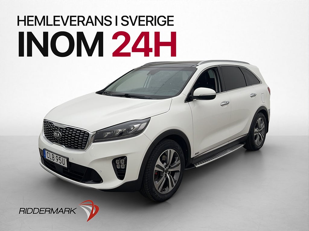 Kia Sorento 2.2 CRDi AWD GT-Line 7 Sits HK Pano Drag Kamera