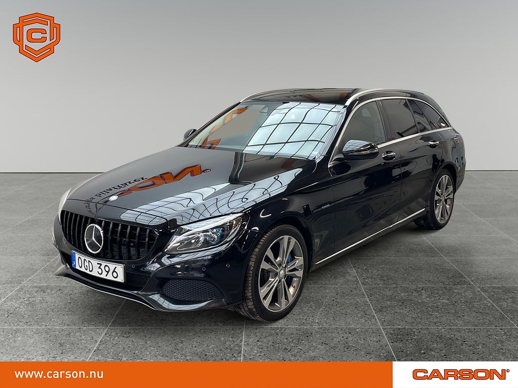 Mercedes-Benz C 350 T e Aut Burmester Luftfjädring Drag 