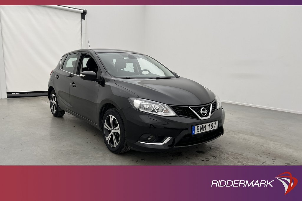 Nissan Pulsar 1.2 DIG-T 115hk Kamera Navi Keyless 0,51l/Mil