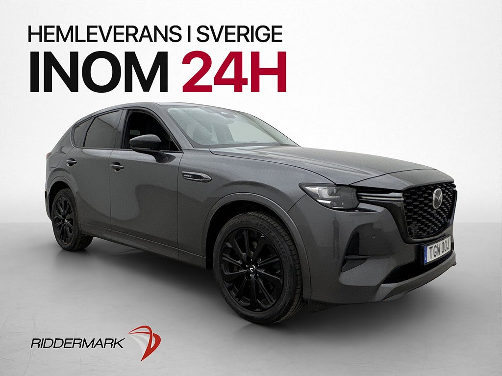 Mazda CX-60 PHEV 327hk AWD Homura HUD Kamera Drag CarPlay