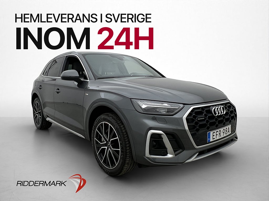Audi Q5 55 TFSI e Q S Line Drag Kamera 1-Ägare MOMS