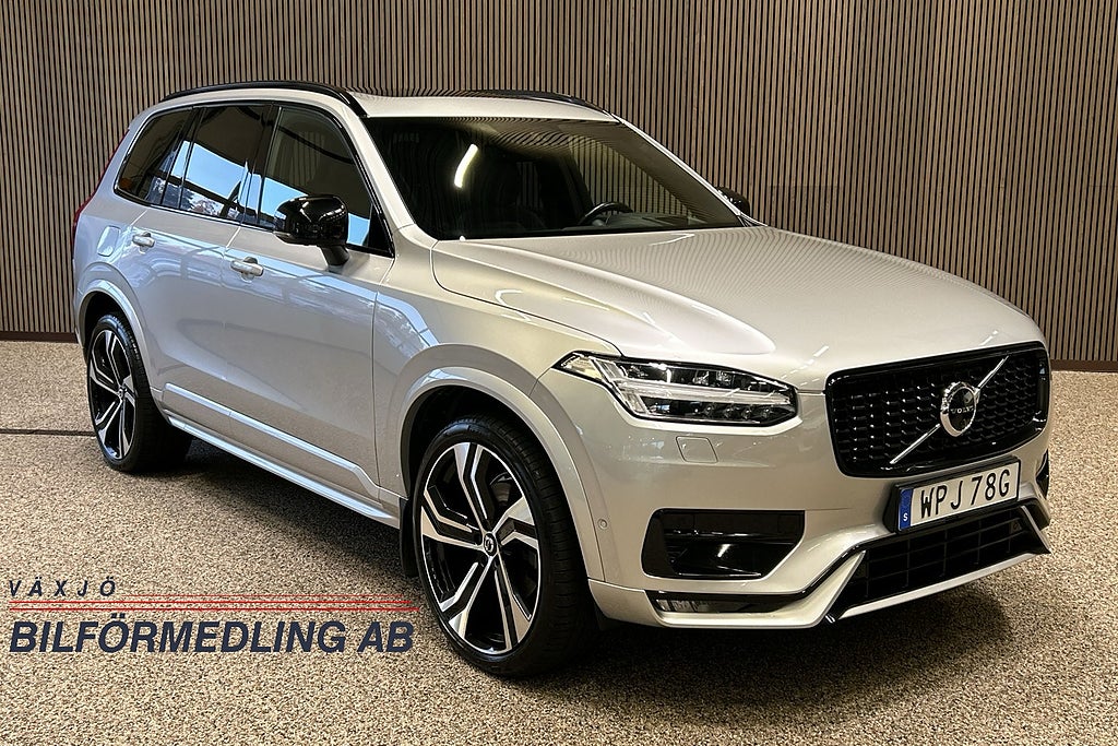Volvo XC90 B5 AWD R-Design Pro Edition 7-sits- B&W-Luft-22"