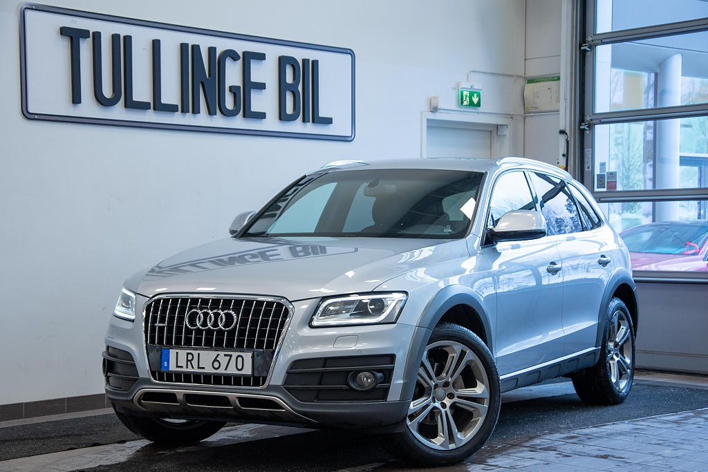 Audi Q5 2.0 TDI Q 190HK Offroad Pkt Värmare Alcantara 20" 4.99%