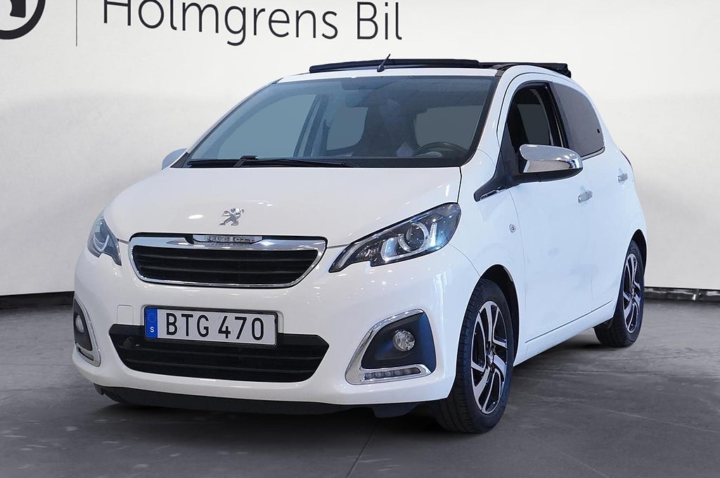 Peugeot 108 Top 5-D 1,0 69hk VTi Canvastak