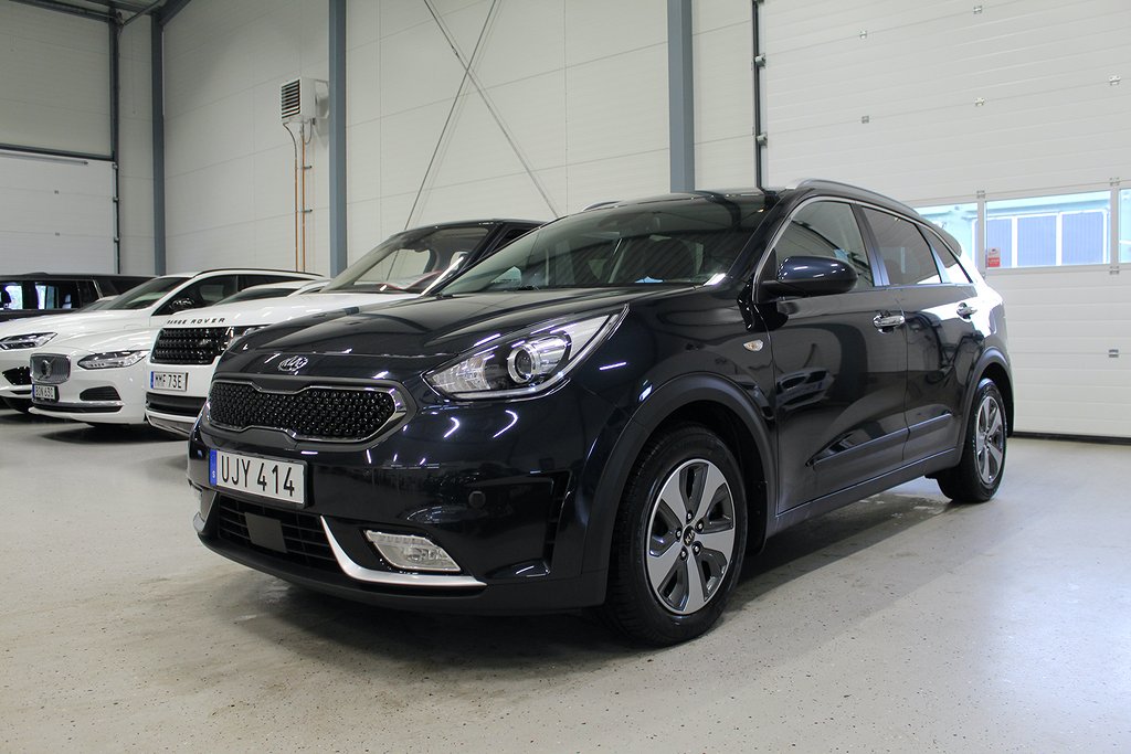 Kia Niro Hybrid DCT EX GLS M-Värm Navi B-Kamera 1Ägare 141hk