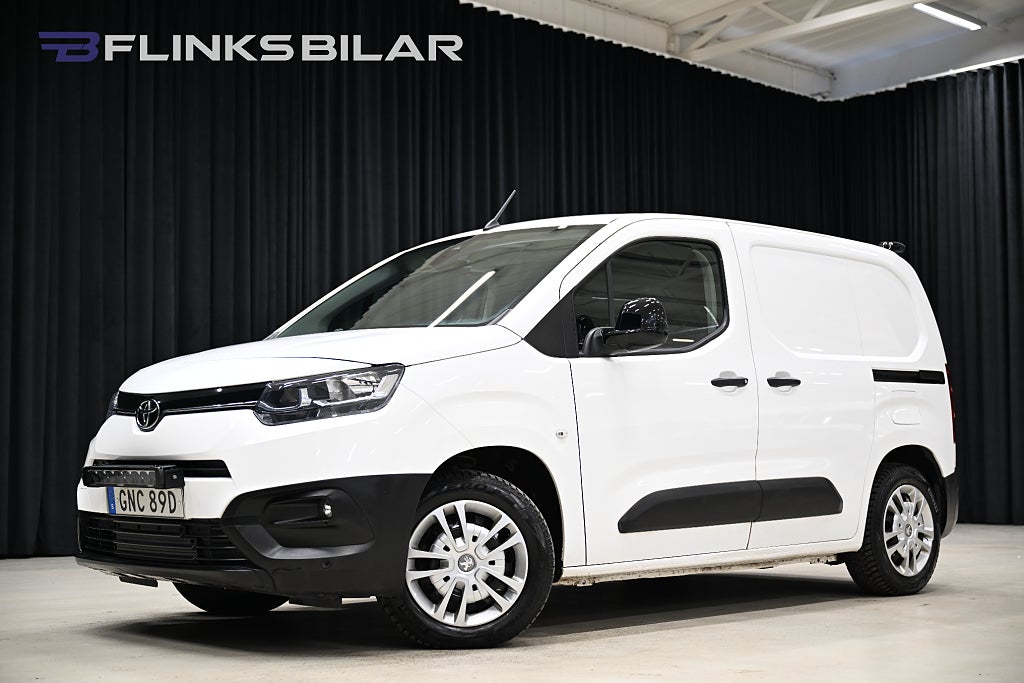 Toyota ProAce City 1.5D 130HK Automat|Dubbeldörr|Inredd|Moms|SeUtr!!