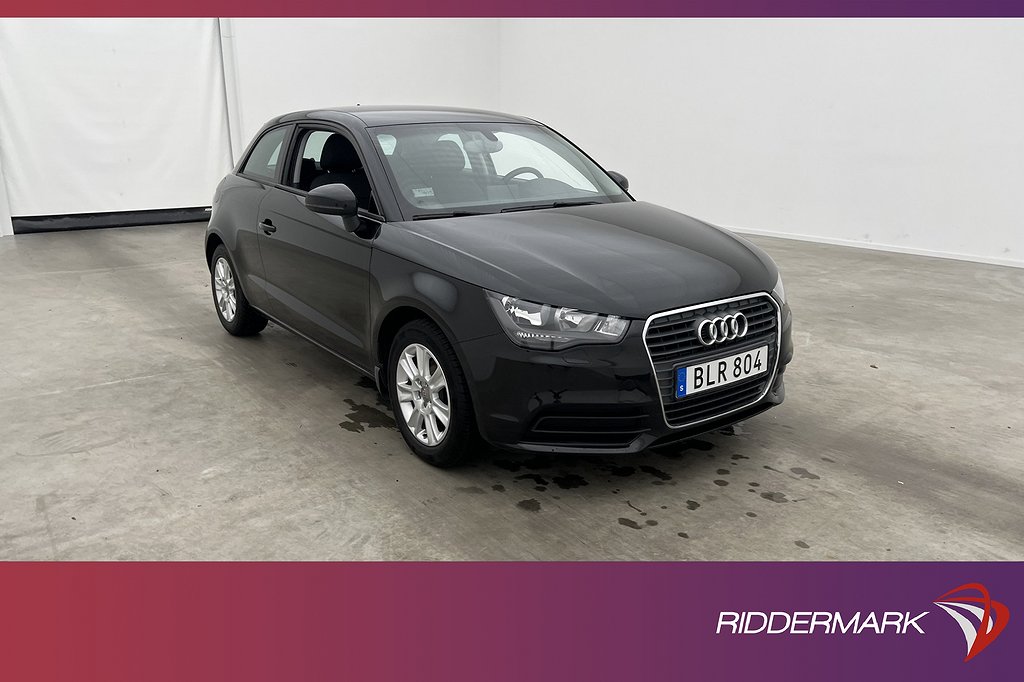 Audi A1 Sportback 1.6 TDI 90hk Ambition Sensorer Två-Brukare