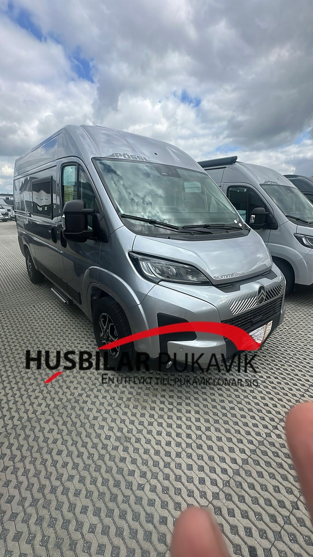 Pössl Summit Shine 540 Automat Solcell  DEMO 250 mil 