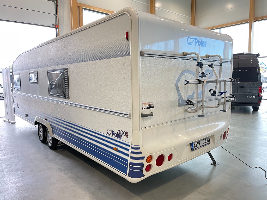 Polar 680 /Barnkammare/Förtält/AC/ALDE/7 bäddar/Fint skick - Polar