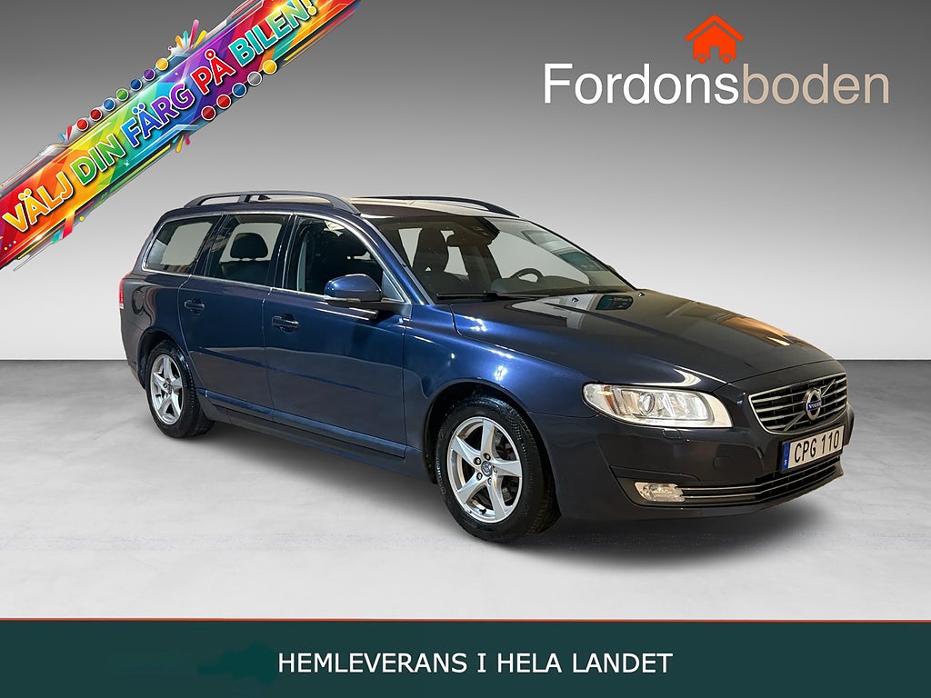 Volvo V70 D2 Momentum Drag D.värm Rattvärme Kamrem bytt