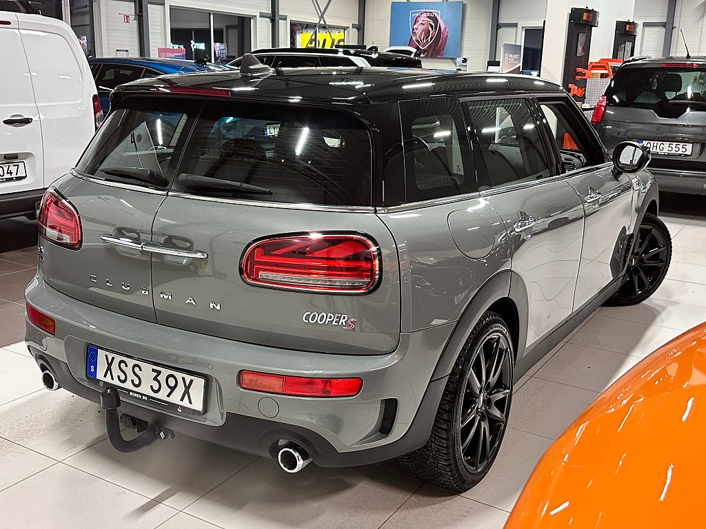 MINI Clubman Cooper S Steptronic 178hk B-kam, Navi, Dragkrok Euro 6 thumbnail