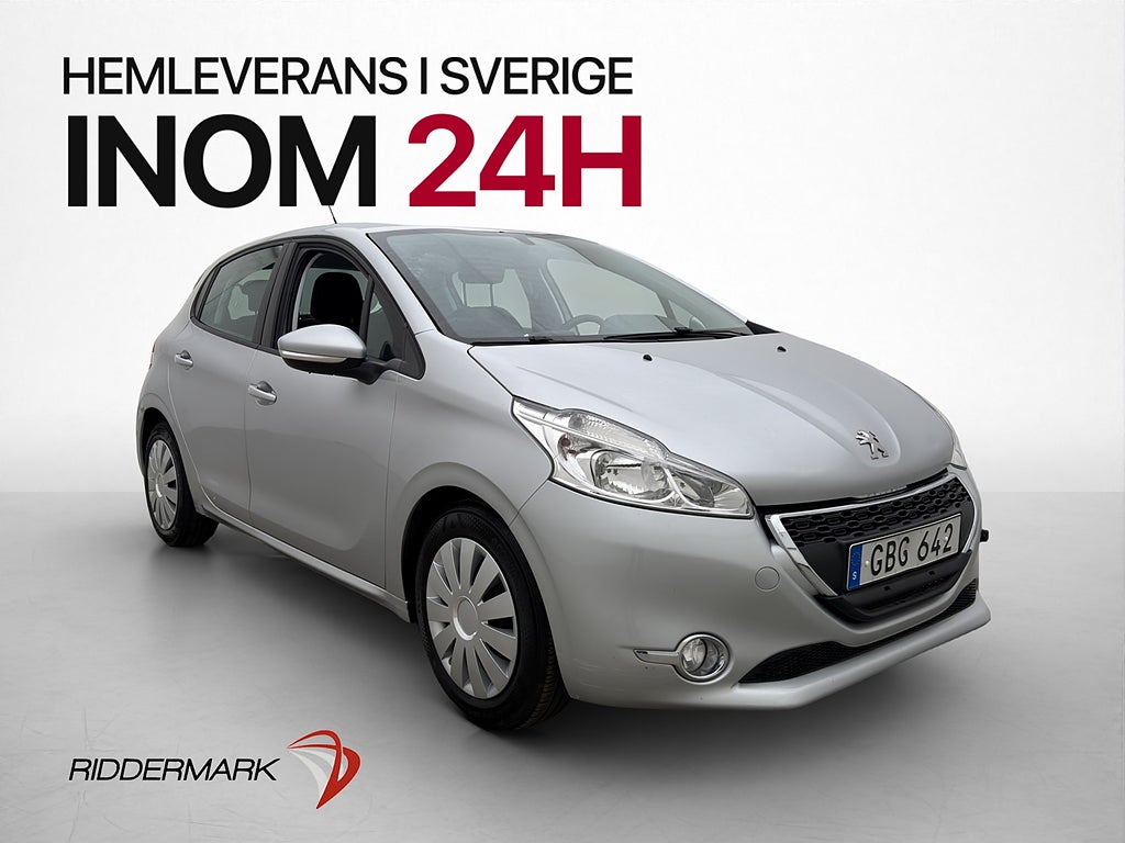 Peugeot 208 5-dörrar 1.2 EGS 82hk Farthållare Bluetooth