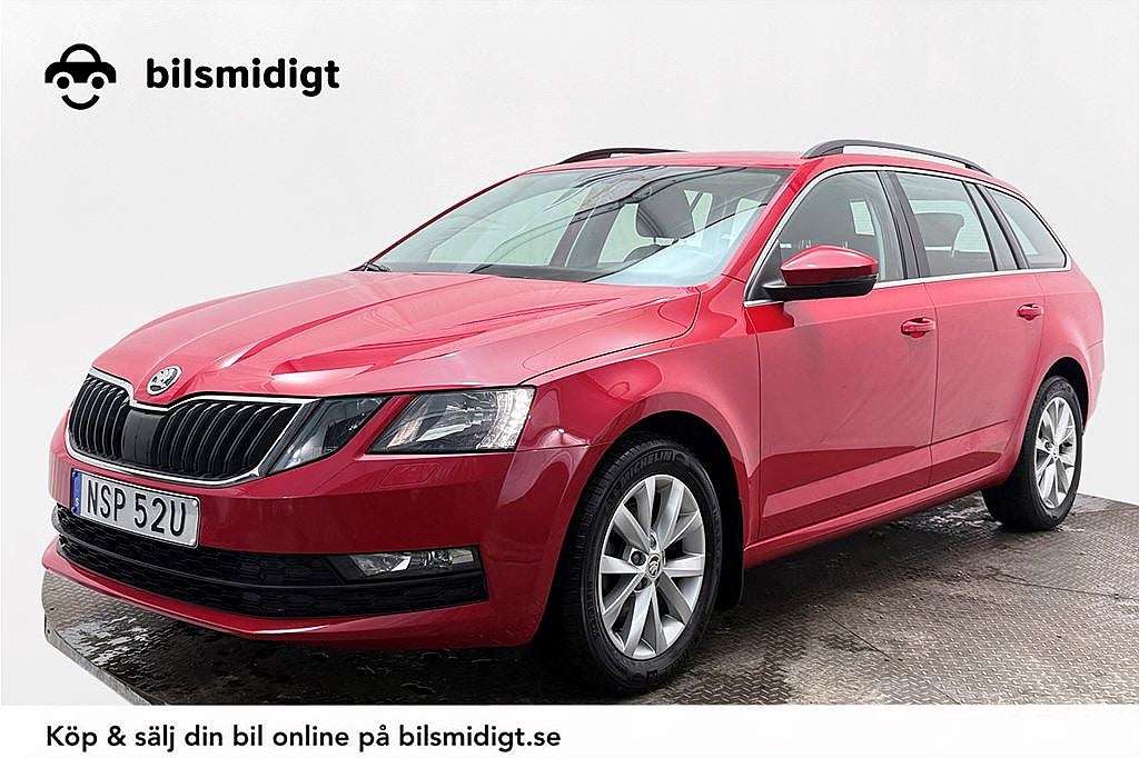 Skoda Octavia 1.5 TSI G-TEC Ambition Aut Drag Värmare CarPlay MOMS 130hk