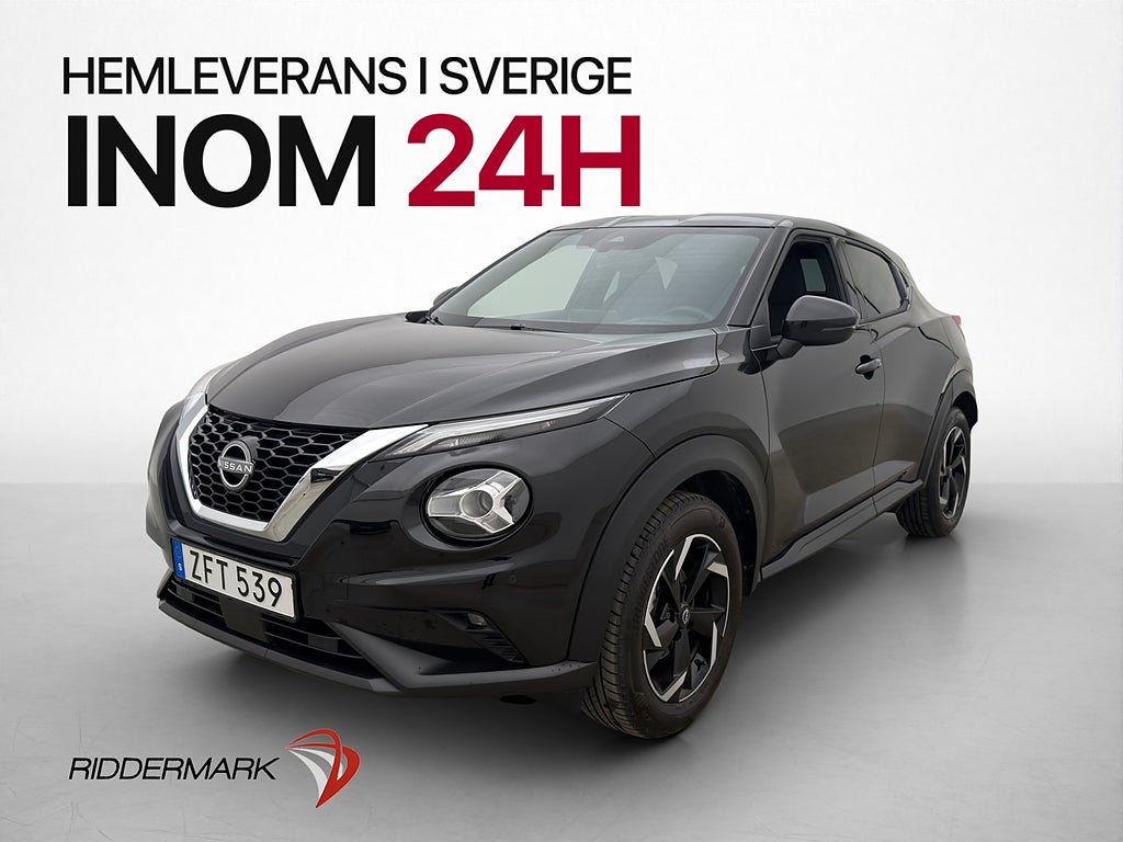 Nissan Juke 1.0 DIG-T 114hk N-Connecta Kamera Navi Rattvärme