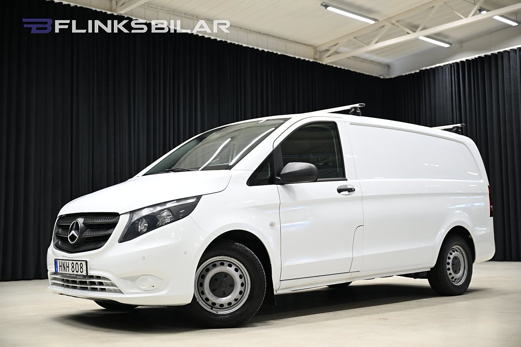 Mercedes-Benz Vito 116 CDI 163HK Automat|Inredd|Uppvärmt-skåp|Moms|SeUtr!