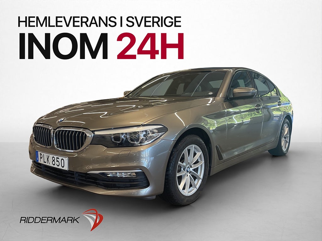 BMW 520d xDrive 190hk Kamera HiFi Navi Rattvärme Dragkrok