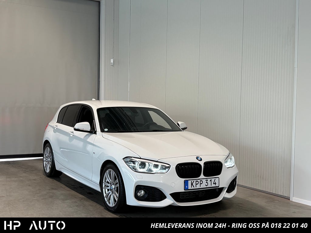 BMW 118d M-Sport Dragkrok Motorvärmare PDC V-hjul dubb