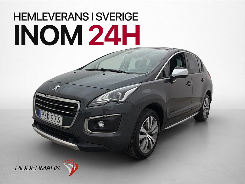 Peugeot 3008 1.6 BlueHDi Pano Drag Kamera Endast 0.43l/mil