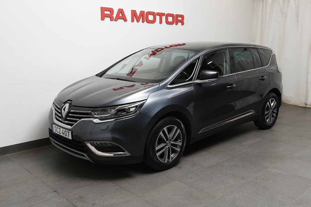Renault Espace 1,6 dCi Energy 160hk ZEN Aut Panorama 7-sits 2018