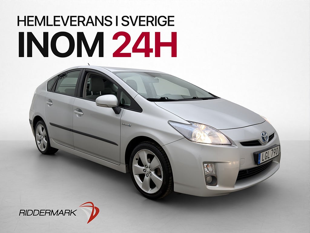 Toyota Prius Hybrid CVT 136hk Farthållare 0,4l/Mil Låg Skatt