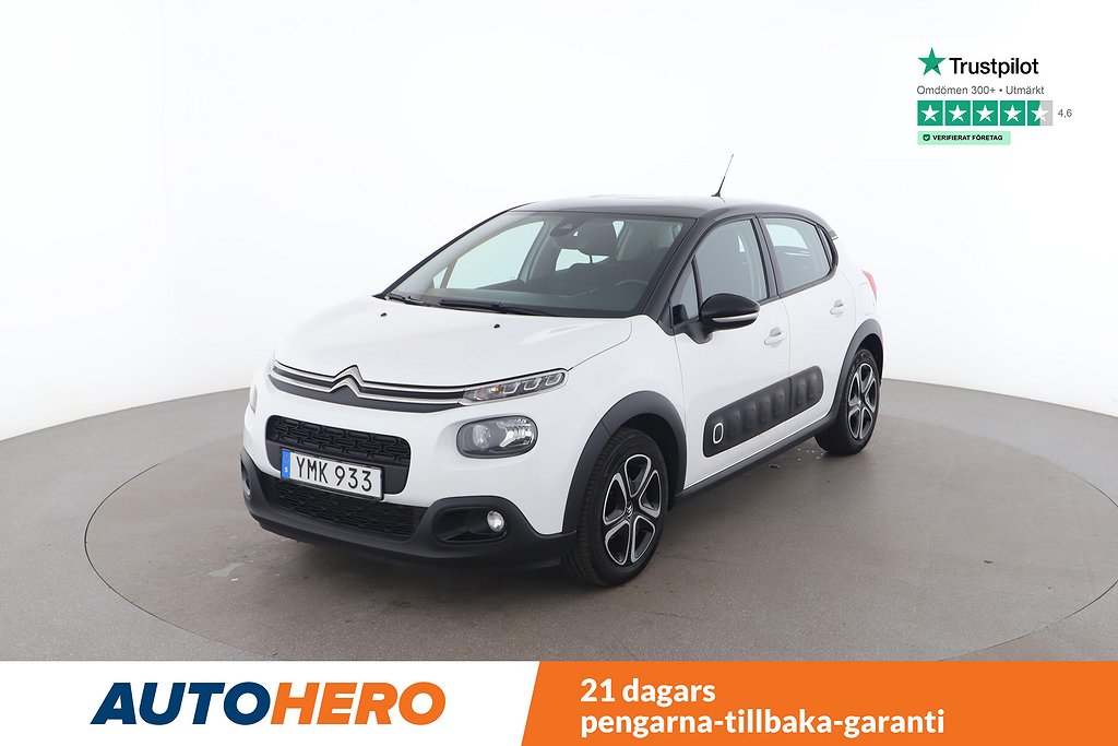 Citroën C3 1.2 PureTech EAT Feel / Dragkrok, PDC-Bak