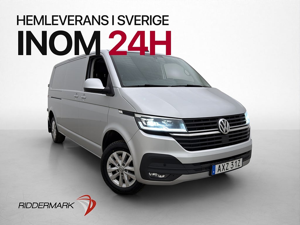 Volkswagen Transporter L2 Cockpit Värm Drag Kamera CARPLAY