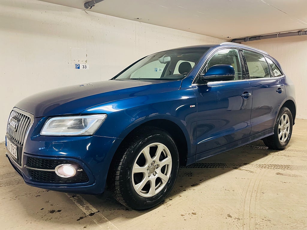 Audi Q5 2.0 TFSI quattro TipTronic  S-line 19" Alu   224HK 