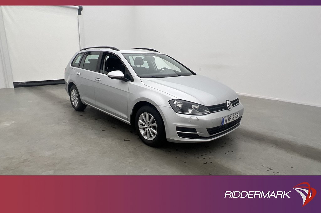 Volkswagen Golf 1.6 TDI 4M 110hk Värm Sensorer CarPlay Drag