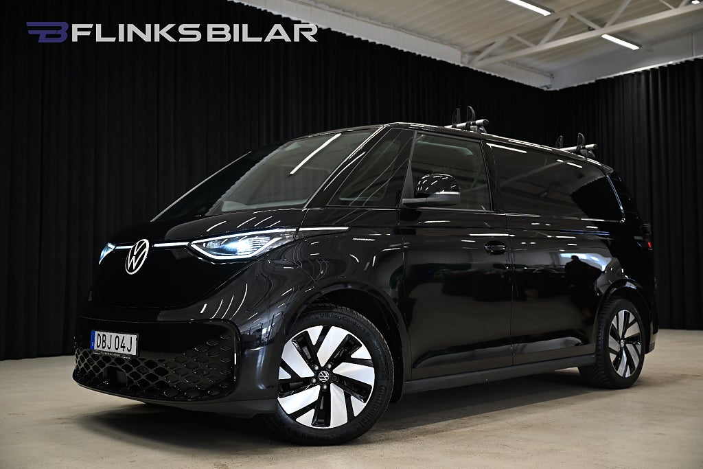 Volkswagen ID BUZZ Cargo 82kWH 204HK SwedenRockEdition|Drag|Leasbar|SeUtr!