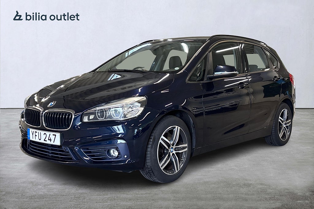 BMW 220D xDrive Active Tourer Sport line 190hk Drag Backkamera