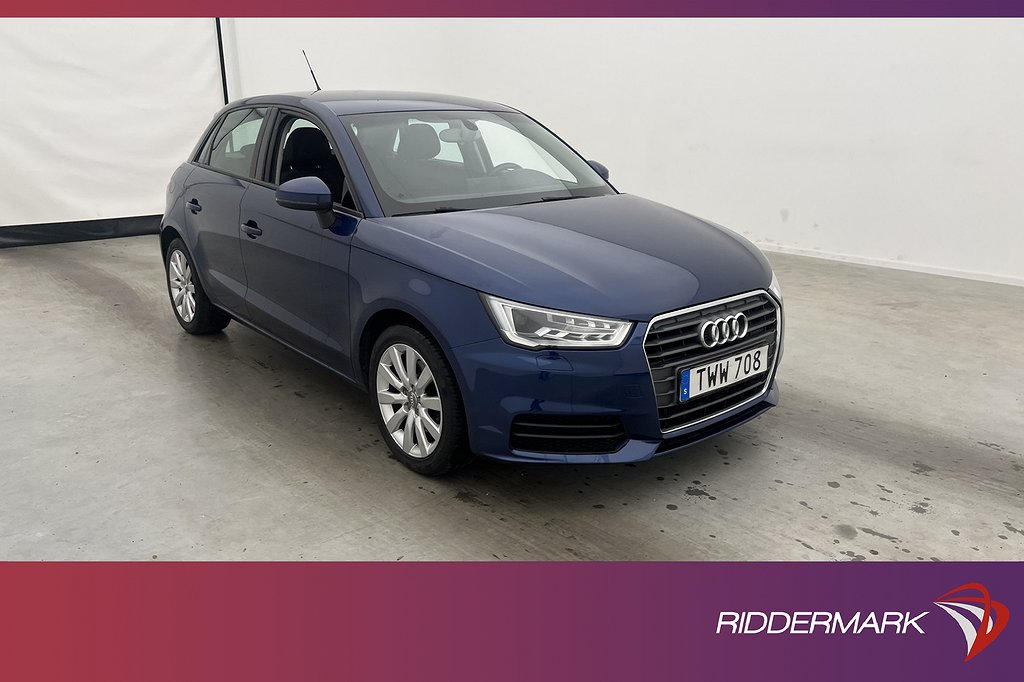 Audi A1 Sportback 1.4 TFSI 125hk Proline Farthållare Välserv