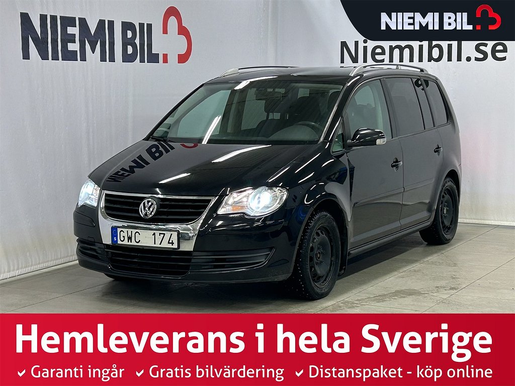 Volkswagen Touran 1.4 TSI Kamkedja/Drag/MoK-värmare/7-sits