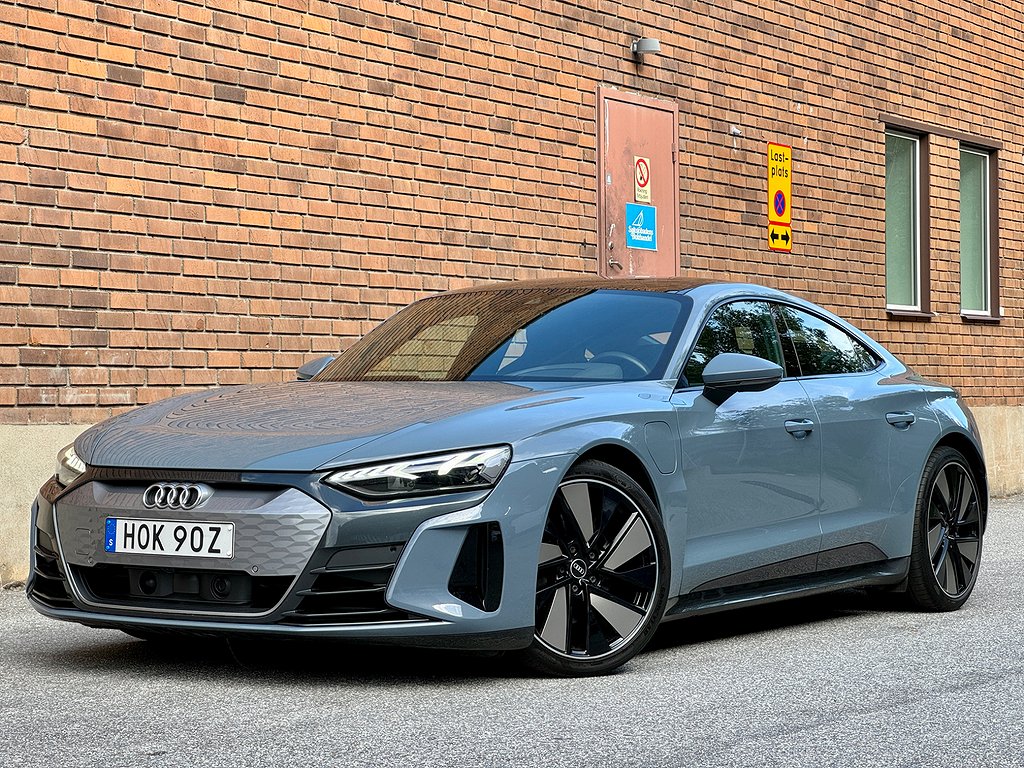 Audi E-Tron GT quattro 476hk 21" Panorama S+V-hjul Leasbar