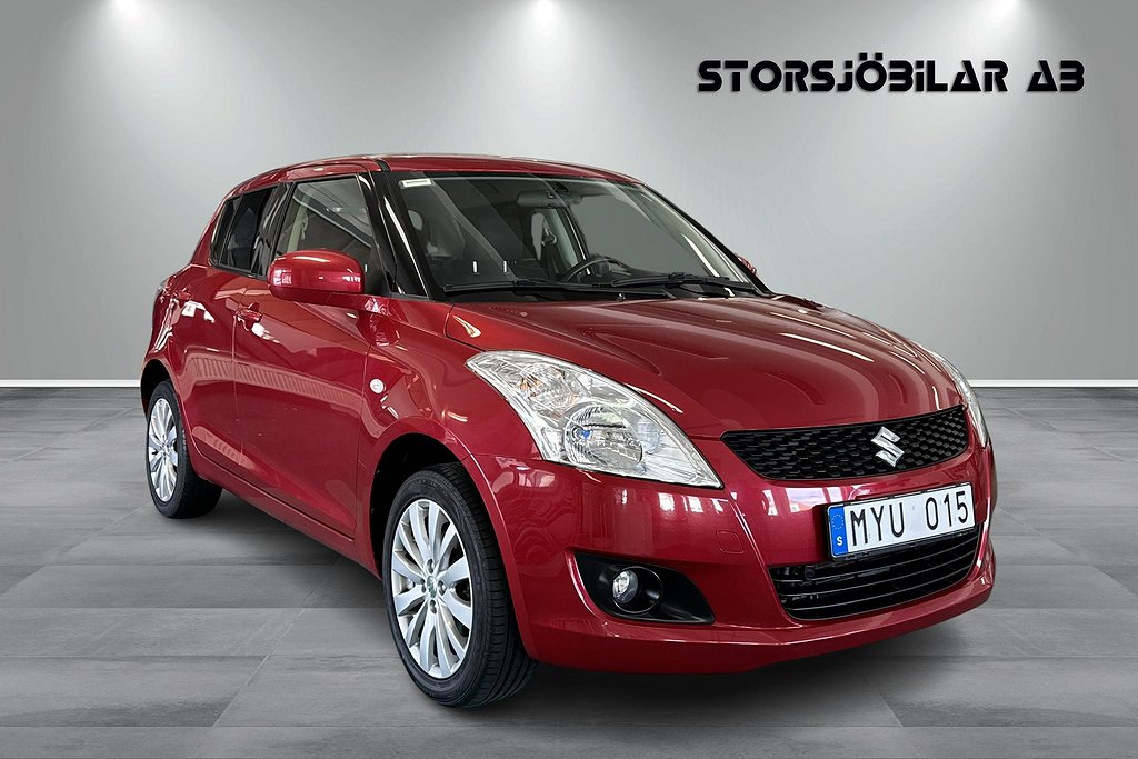 Suzuki Swift 5-dörrar 1.2 VVT 4WD Euro 5 + Vinterhjul