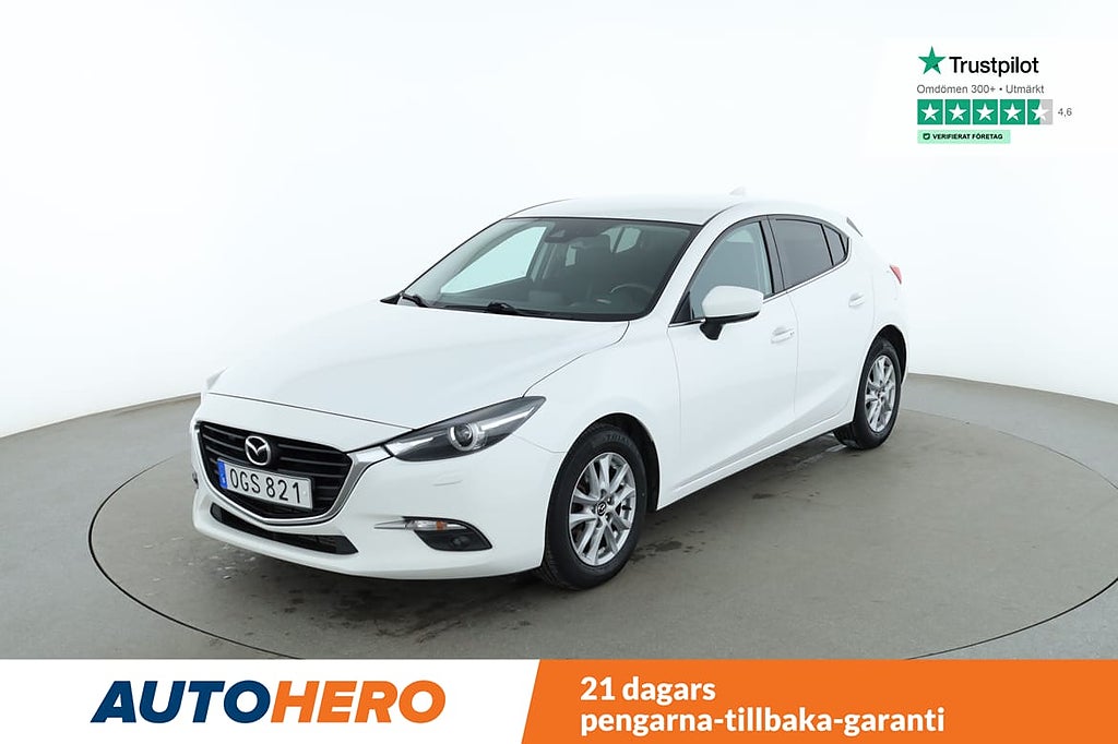 Mazda 3 Sport 2.2 SKYACTIV-D Vision / Rattvärme, Backkamera, GPS