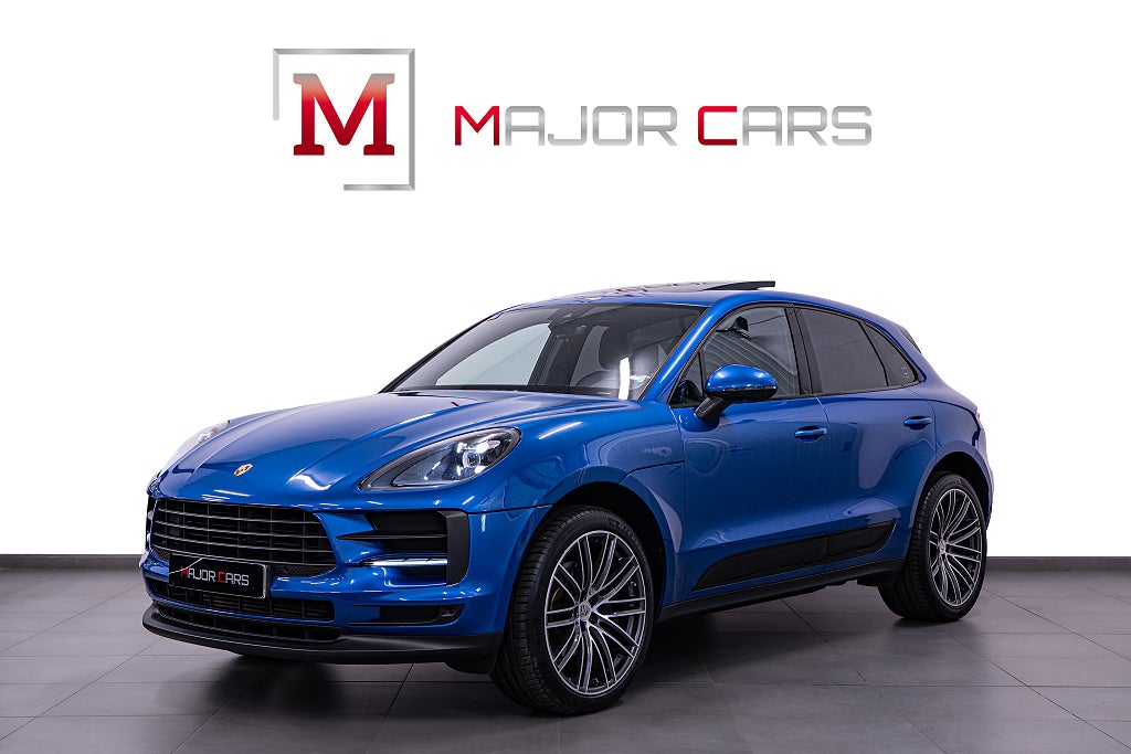 Porsche Macan PDK Panorama 18-Vägs 21"-Turbo Carplay Drag 245hk