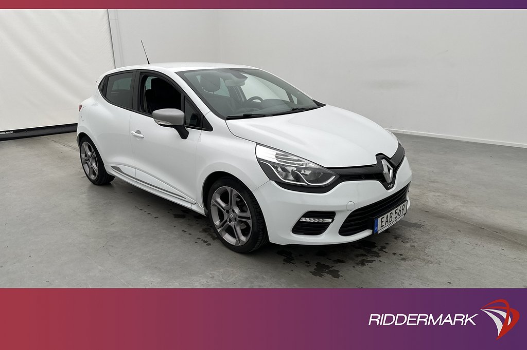 Renault Clio 1.2 TCe 120hk GT Värmare Navi Skinn BASS-ljud