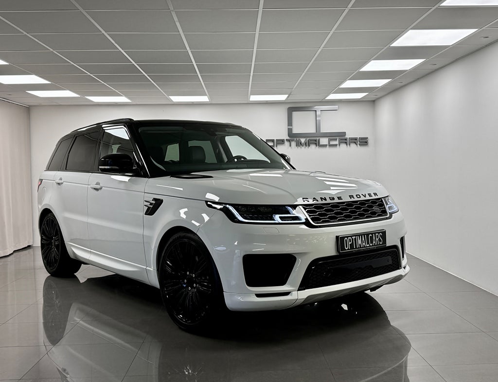 Land Rover Range Rover Sport P300 Facelift VC Lågmil Black EDT. 