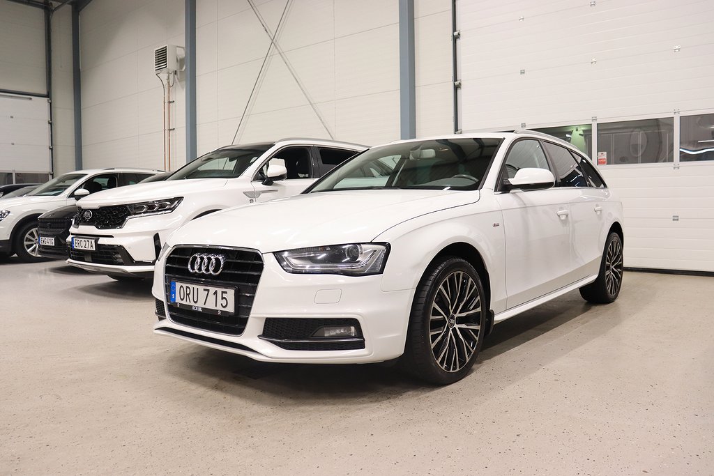 Audi A4  2.0TDI Alpine D-värmare S Line Kamrembytt AUX 150hk